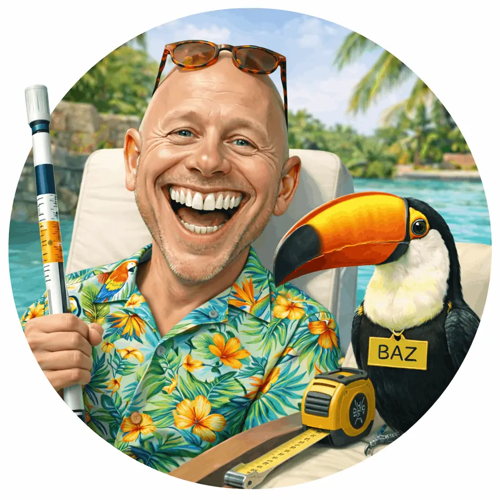 Pool Inspector G — your QBCC licensed Brisbane pool safety inspector giving a thumbs up